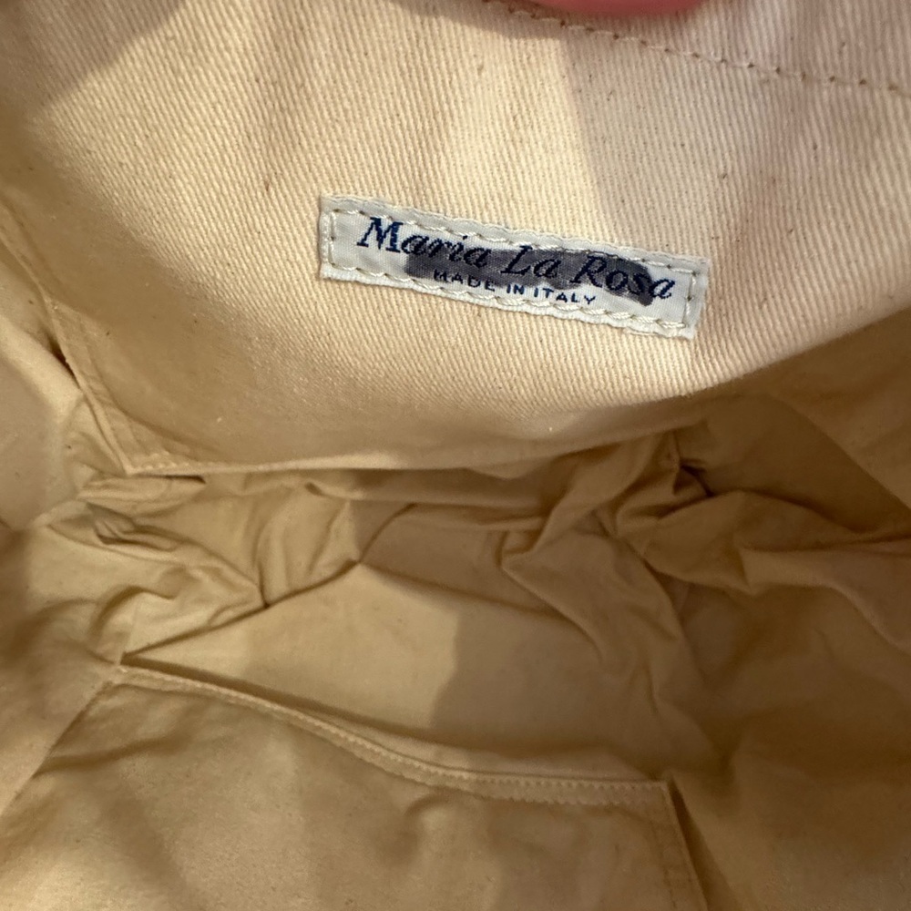 NWT! Maria La Rosa 2 Way Tote Bag - Picture 8 of 16